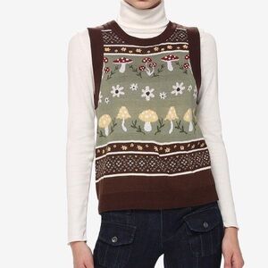 Thorn & Fable Cottagecore‎ Sweater Vest Hot Topic